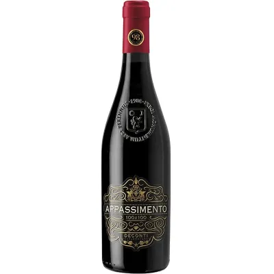 Вино Rosso Puglia Appassimento IGT 21 кор, чер.сух 0,75 л 15% (Італія, ТМ Old World)