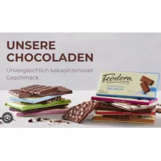 Шоколад чорний Superior Dark Chocolate 100г (Німеччина, ТМ Feodora)