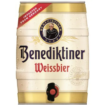 Пиво Benediktiner Weissbier 5л 5,0% ж/б