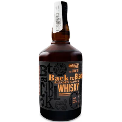 Віскі Back to Black Scotch Whisky 0,7л 40%