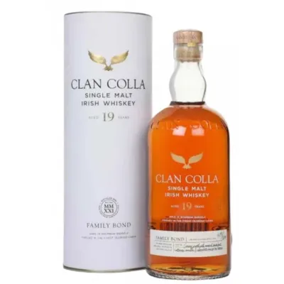 Віскі Clan Cola Irish Whiskey Single Malt 19 YO 0,7 л, 46% тубус