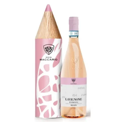 Вино Rosato Piemonte DOC 2021 0,75л троянд. сух.13% під. кор. (Італія, ТМ Pico Maccario)