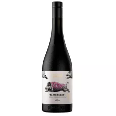 Вино органічне Al Mercado Organic Wine Syrah 0,75л крас. сухий. 14% (Іспанія, TM Al Mercado)