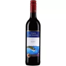 Вино Shiraz Two Oceans 2020 0,75л крас. п. сухий. 13,5% (ПАР, TM Two Oceans)