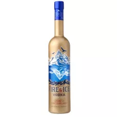 Горілка Fire&Ice Vodka Gold 1л 40% (Швейцарія, TM Fire&Ice)