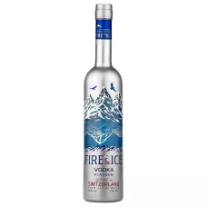 Горілка Fire&Ice Vodka Gold Premium 1л 40% (Швейцарія, TM Fire&Ice)