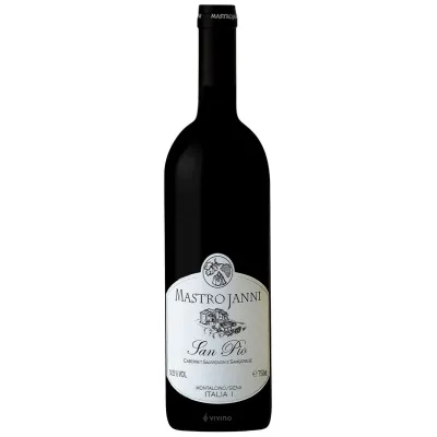 Вино Toscana IGT Rosso S.Pio 2019 0,75л крас. сухий. 14,5% (Італія, TM Mastrojanni)