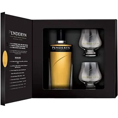 Віскі Penderyn Madeira Cask 0,7л 46% під. кор. +2 склянки