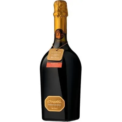 Вино фризанте Lambrusco Otello Ceci 1813 0,75л крас. п/сух. 11%