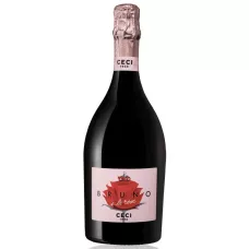 Вино ігристе Lambrusco Bruno e le Rose 0,75л троянд. брют 11,5% (Італія, Емілія-Романья, TM Ceci)