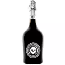 Вино ігристе Sauvignon-Pinot Bianco-Malvasia 0,75л бел.екст.сух12% (Італія, Емілія-Романья TM Ceci)