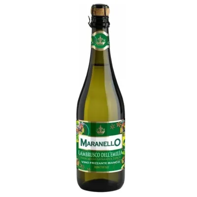 Вино фризанте Lambrusco IGT White 0,75 л білий. п/солод. 8%