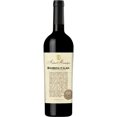 Вино Barbera dAlba DOC кр. 0,75 л 14% (Італія, П'ємонт, ТМ Antico Monastera)