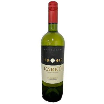 Вино Chardonnay KARKU 2022 бел.сух 0,75л 13% (Чілі, Д.Мауле, ТМ Karku)