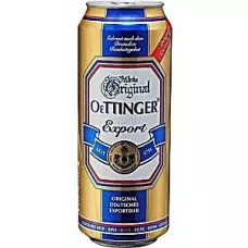 Пиво Oettinger Export Lager 0,5л ж/б 5,4% (Німеччина, TM Oettinger)