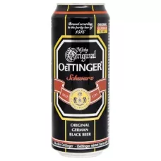 Пиво Oettinger Black Beer 0,5л ж/б 4,9% (Німеччина, TM Oettinger)