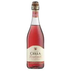 Вино ігристе Lambrusco Rose IGT 0,75л троянд. п/солод. 8% (Італія, Емілія Романія, TM Cella)