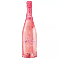 Ігристе вино Pink Moscato VSAQ 0,75л троянд. солод. 7% (Італія, П'ємонт, TM Tosti)