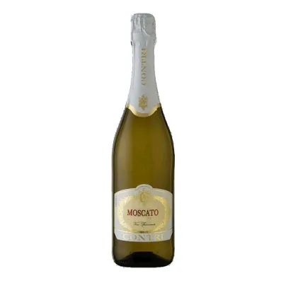 Ігристе вино Moscato Dolce Luciano Contri 0,75л біл. солод.7%