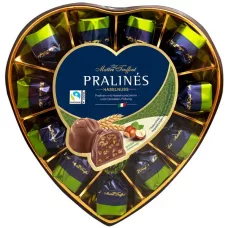 Праліне з молочним шоколадом та горіхами Pralines cereals 165г (Бельгія, ТМ Maitre Truffout)