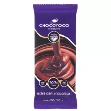 Чорний шоколад Dark chocolate 70% 100г (Польща, TM Chocoyoco)