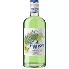 Джин Free Love Dry Gin Citron Vert 0,7 л 37,5% (Франція, TM Free Love)