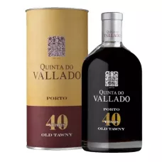Портвейн Porto Tawny 40 Anos 0,5л крас. солод. 19,5% під. кор. (Португалія, Дору, ТМ Vallado)