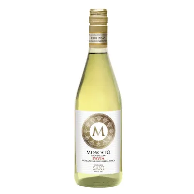 Вино фризанте Moscato Pavia Sani 0,75л білий. солод.8%