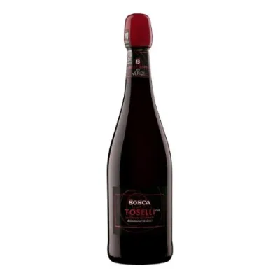 Вино безалкогольне Toselli red 0,75л крас. п/солод. 0%