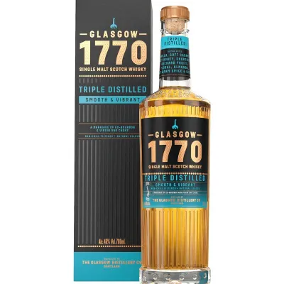 Віскі 1770 Tripple Distilled Single Malt Scotch Whisky 0,7л 46%