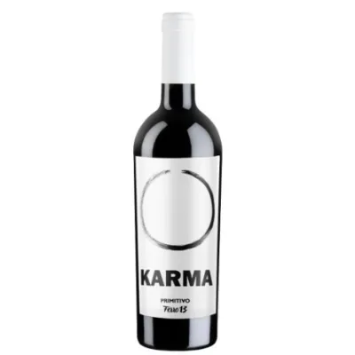 Вино Primitivo Karma IGT кр.сух 0,75 л 14% (Італія, Апулія, ТМ Ferro 13)