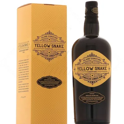 Ром Island rum Yellow Snake 0,7 л 40% кор.