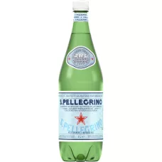 Мінеральна вода San Pellegrino PET 1л газ. ПЕТ (Італія, TM San Pellegrino)