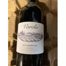 Вино тихе Tempranillo Varela Gran Reserva 2010 0,75л крас. 13,5% (Іспанія, Ріоха, TM Varela)