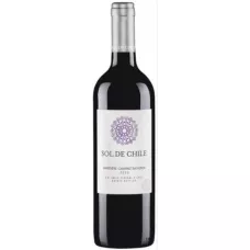 Вино тихе Carmenere Sol De Chile 0,75л крас. сухий. 12,5% (Чилі, Мауле, TM Sol De Chile)