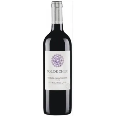 Вино тихе Carmenere Sol De Chile 0,75л крас. сухий. 12,5%