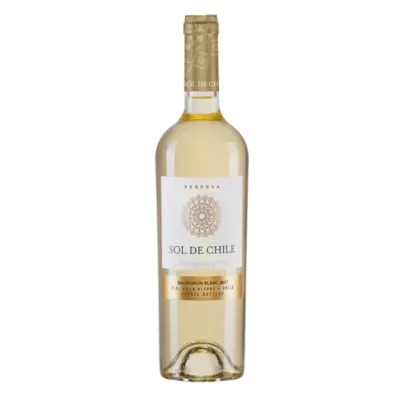Вино тихе Sauvignon Blanc Sol De Chile 0,75 л білий. сухий. 12,5%