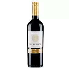 Вино тихе Carmenere Reserva 0,75л крас. сухий. 13,5% (Чилі, Маулі, TM Sol De Chile)