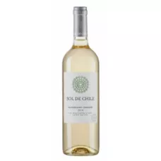 Вино тихе Chardonnay Sol De Chile 0,75 л білий. п/сух. 12,5% (Чилі, Маулі, TM Sol De Chile)