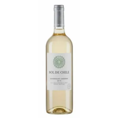 Вино тихе Chardonnay Sol De Chile 0,75 л білий. п/сух. 12,5%