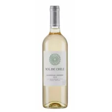 Вино тихе Sauvignon Blanc Sol De Chile 0,75 л білий. п/сух. 12,5% (Чилі, Мауле, TM Sol De Chile)