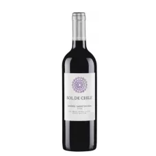 Вино тихе Carmenere Sol De Chile 0,75л крас. п/солод. 12% (Чилі, Мауле, TM Sol De Chile)