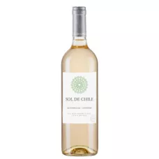 Вино тихе Chardonnay Sol De Chile 0,75 л білий. п/солод. 12% (Чилі, Маулі, TM Sol De Chile)