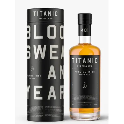 Віскі Titanic Irish Whiskey 0,7 л 40% тубус
