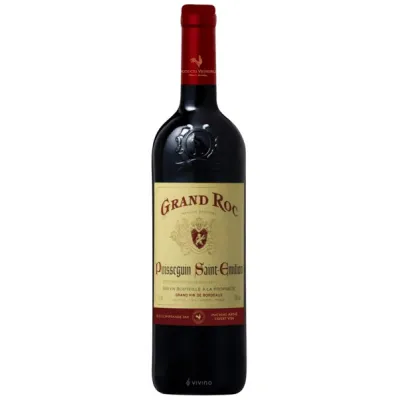 Вино Puisseguin Saint Emilion 2014 Grand Roc 0,75л крас.сух.13%