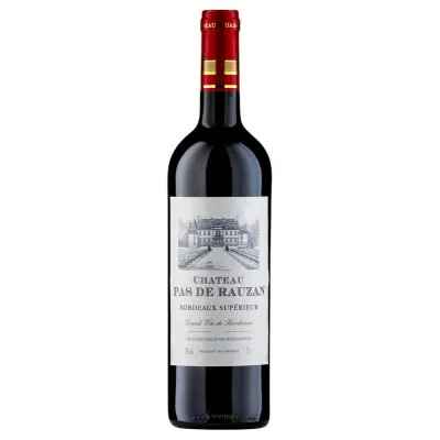 Вино тихе Chateau Pas de Rauzan 0,75л крас.сух.14%