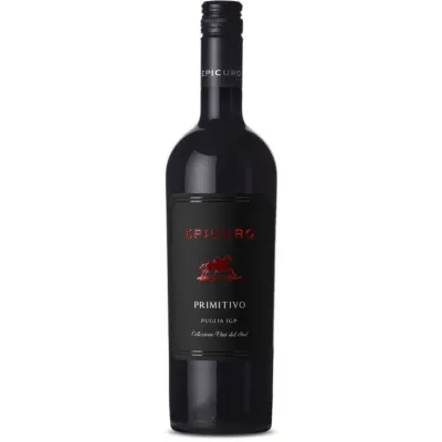 Вино тихе Primitivo Puglia IGP 2021 0,75л крас. сухий. 14%