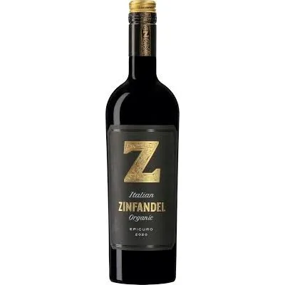 Вино органічне Zinfandel Puglia Organic IGP 0,75л крас.сух.14,5%
