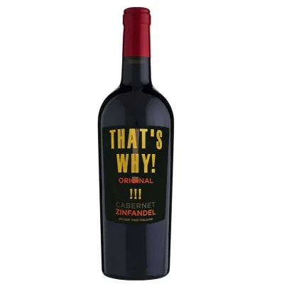 Вино тихе Cabernet-Zinfandel IGT 0,75л крас. сухий. 15% (Італія, Апулія, TM That's Why)