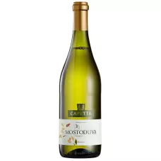 Вино тихе Mostoduva Bianco 0,75л бел.солод. 3% (Італія, П'ємонт, TM Capetta)